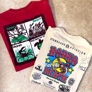 2 PC BUNDLE: Coastal Georgia Graphic Tee S…